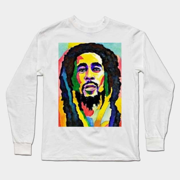 SMILE JAMAICA Long Sleeve T-Shirt by AbstractPlace